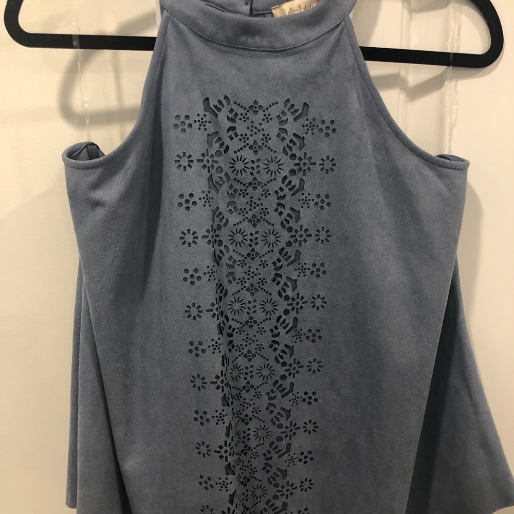Altered state velvet tank